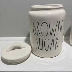 Rae Dunn Brown Sugar Canister